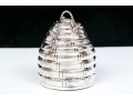 Quality Silver Plated Honeypot With Lid And Honey Drizzler