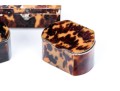 Collection Of Three Tortoise Snuff Boxes