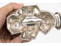Antique English Victorian Silverplate Nautilus Spoon Warmer