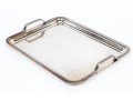 Quality Meridional Brazilian Silver Plated Twin Handled Tray