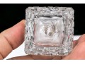 Collection Of Five Large Cut Crystal And Silverplate Shakers