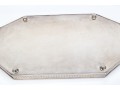 Large Antique English Silverplate Twin Handled Tray