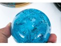 Group Of Five Art Glass And Ceramic Table Top Items