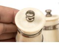 Assembled Set Of Four Sterling Silver Mounted Casters