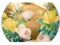 Set Of Five Scott Potter Decoupage Glass Plates