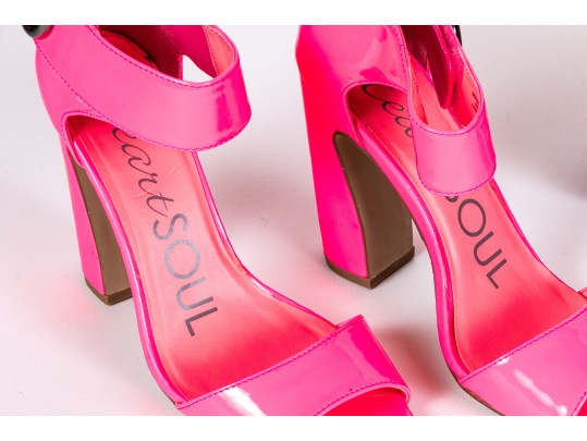 Two Pairs Of Bold Heels Including Heart Soul, Size 8 1/2 And 8