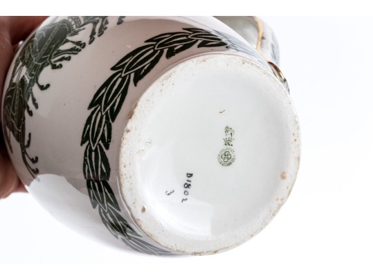 Group Of Four Antique Ceramic Water Pitchers