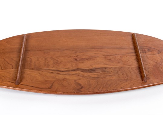 Variety Of Mixed Metal Pitchers And Teak Serving Tray Including A. Pozzi