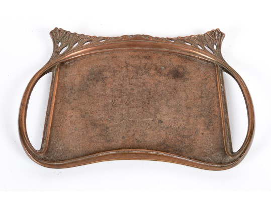 Art Nouveau Twin Handled Serving Tray