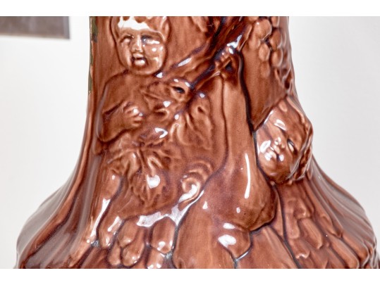 Impressive American Moulded And Glazed Pedestal