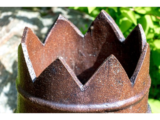 Glazed Ceramic Planter Stand