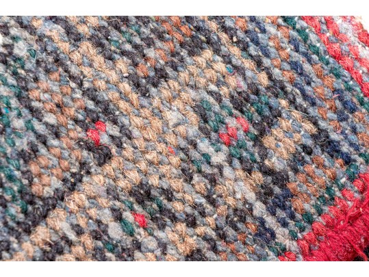 Pair Of Hand-knotted Hamadan Accent Mats, 2'-10 1/2 X 2' & 2'-3 1/2 X 1'-8 1/2'