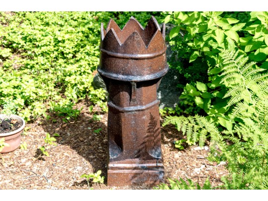 Glazed Ceramic Planter Stand