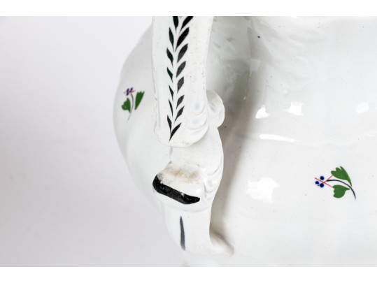 Group Of Four Antique Ceramic Water Pitchers