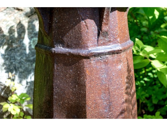 Glazed Ceramic Planter Stand