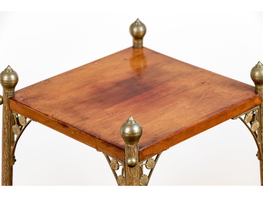 American Aesthetic Tiered End Table, Ca. 1870-1880