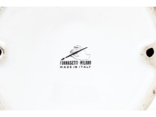 Italian Fornasetti Milano Porcelain Ashtray