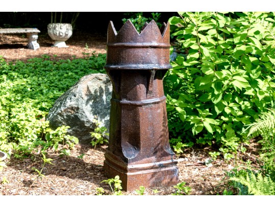 Glazed Ceramic Planter Stand