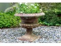 Antique Cast Iron Garden Planter