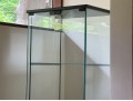 Handsome Glass Vitrine Display Case On Stand