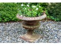 Antique Cast Iron Garden Planter