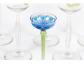 Assembled Collection Of Glass Stemmed Goblets