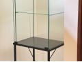 Handsome Glass Vitrine Display Case On Stand