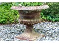 Antique Cast Iron Garden Planter