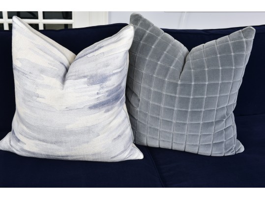 Set Of Five Custom Throw Pillows (RETAIL $1,362)