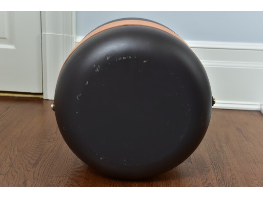 Eldvarm Emma Steel And Leather Firewood Basket (RETAIL $639)