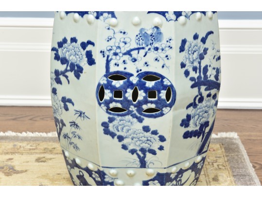 Chinese Export Porcelain Garden Stool