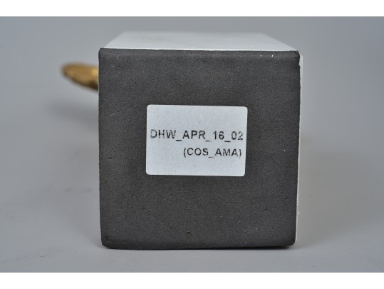 Gold Leaf Winged White Marble Sculptures