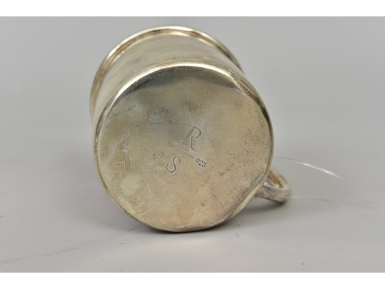 Fisher Sterling Silver Weighted Bud Vase And Ross Simons Sterling Cup