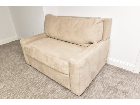 Lilian August American Leather Comfort Sleeper In Suede (RETAIL $5,610)