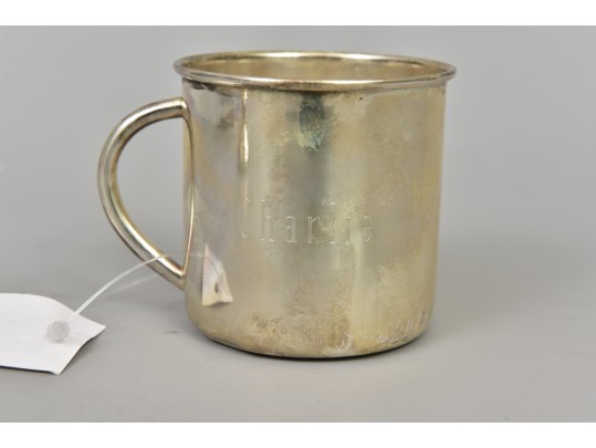 Fisher Sterling Silver Weighted Bud Vase And Ross Simons Sterling Cup