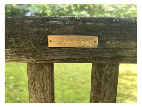 Gardeners Eden Teak Outdoor Bench