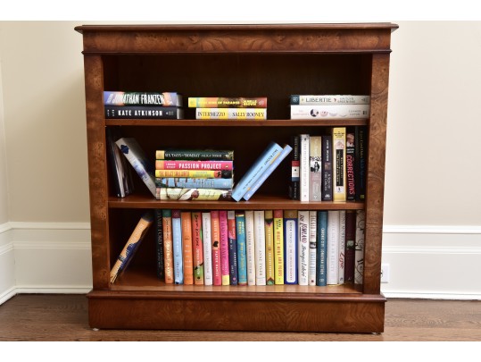 Scully & Scully Elm Open Bookcase RETAIL $1,150 (1 Of 2)