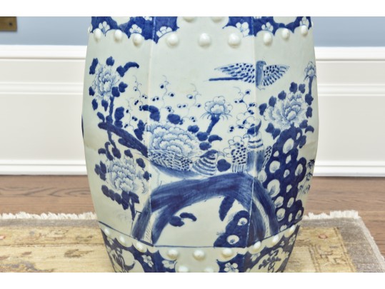 Chinese Export Porcelain Garden Stool