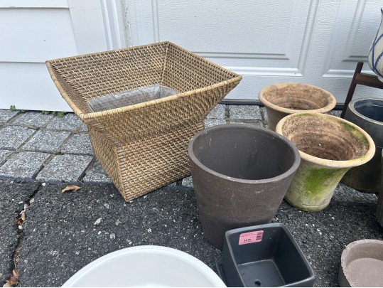 Collection Of 25 Garden Planter Pots