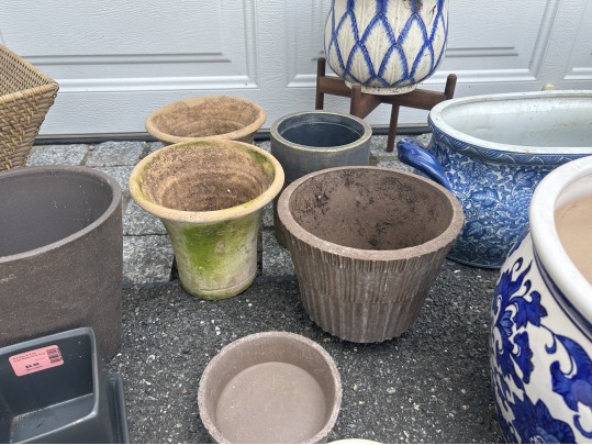 Collection Of 25 Garden Planter Pots