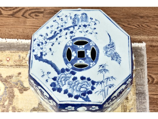 Chinese Export Porcelain Garden Stool