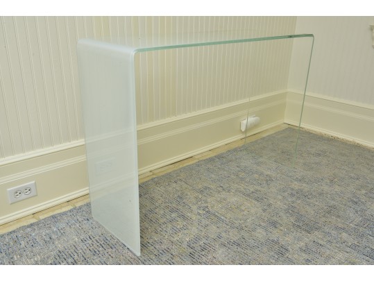 Balay Console Table In Clear/White