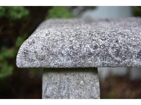 Cast Stone Garden Bench