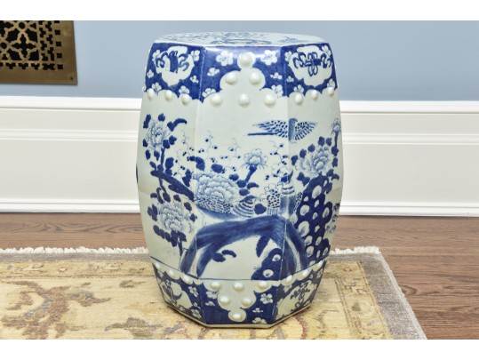 Chinese Export Porcelain Garden Stool