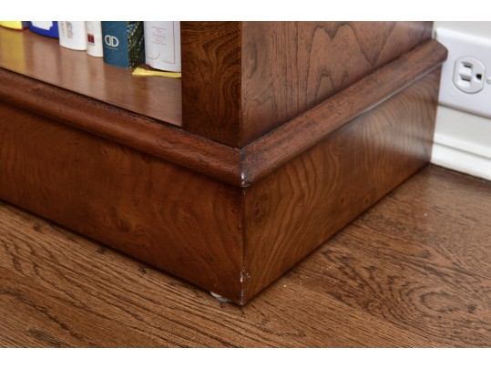 Scully & Scully Elm Open Bookcase RETAIL $1,150 (1 Of 2)