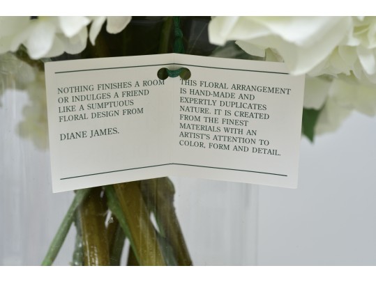 Diane James Designs Faux Hydrangea Floral Arrangement