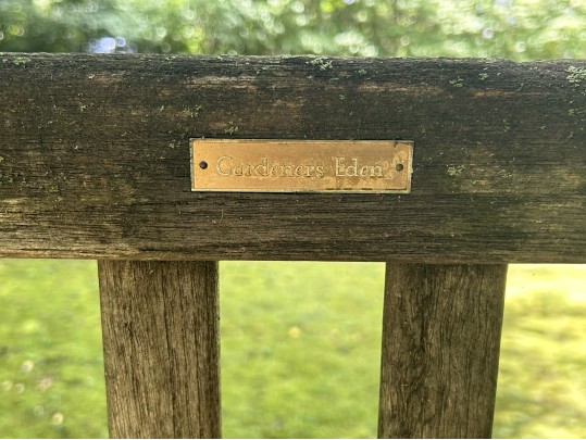 Gardeners Eden Teak Outdoor Bench