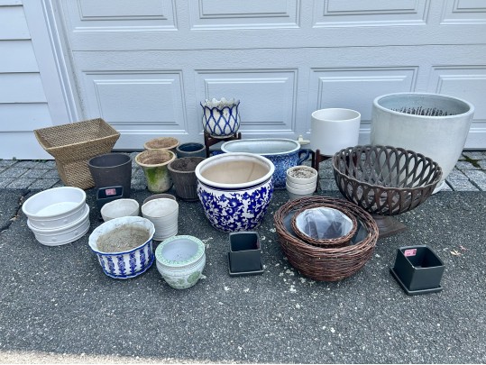 Collection Of 25 Garden Planter Pots
