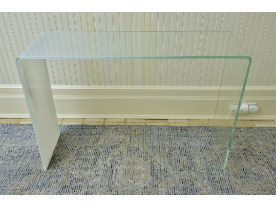 Balay Console Table In Clear/White