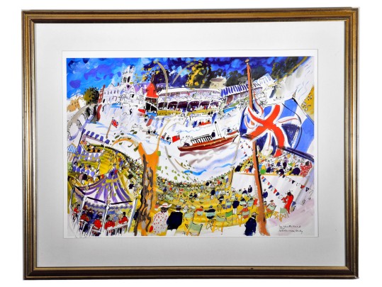 Ian Weatherhead Signed Lithograph Titled 